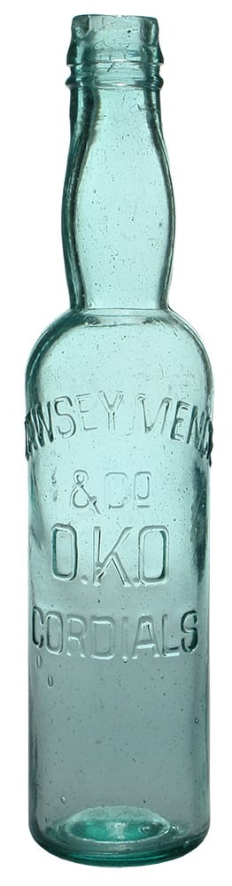 Cawsey Menck OKO Cordials Antique Bottle