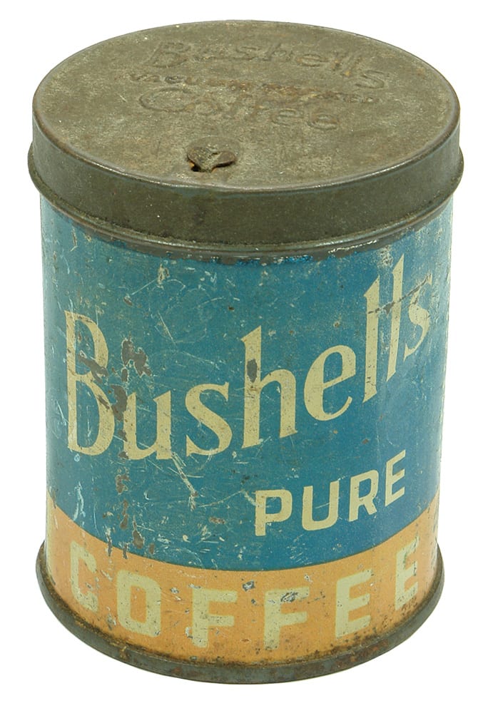 Bushells Pure Coffee Vintage Tin