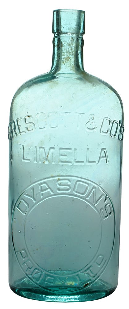 Prescott Dyason's Limella Old Cordial Bottle