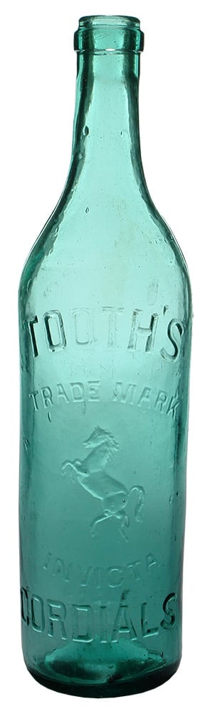 Tooth's Invicta Cordials Antique Bottle