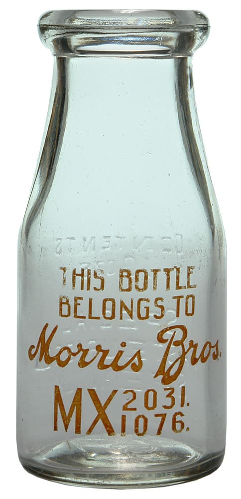 Morris Bros Albert Park Safe Milk Bottle