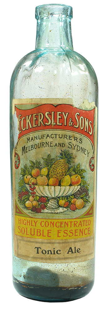 Eckersley Melbourne Sydney Essence Labelled Bottle