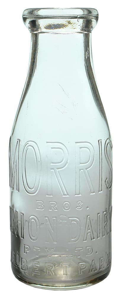 Morris Bros Albert Park Pint Milk Bottle