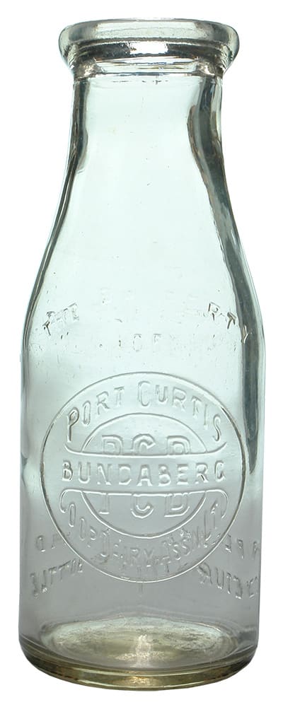 Port Curtis Dairy Bundaberg Milk Bottle