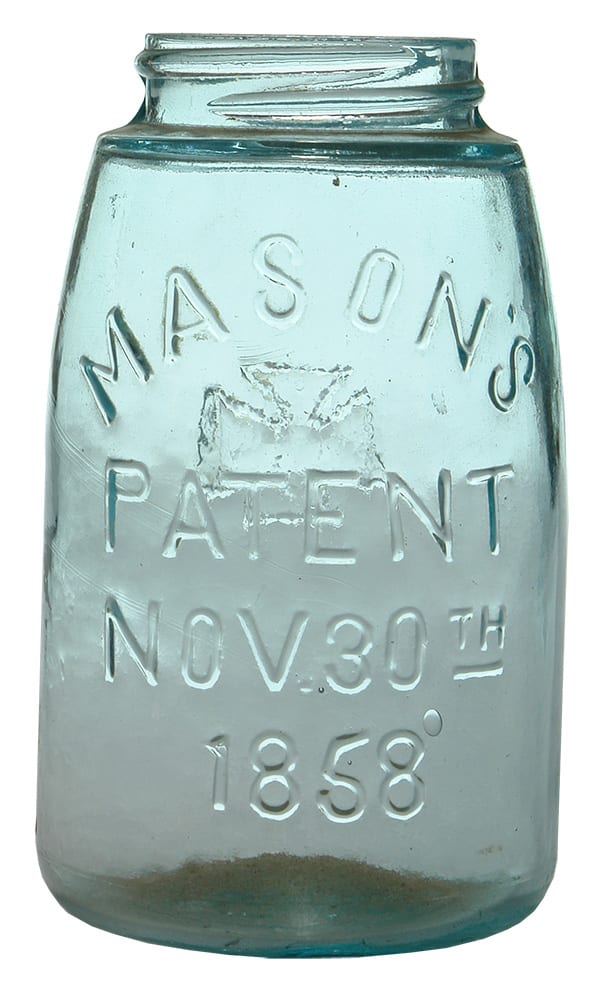 Mason's Patent 1858 Mini Preserving Jar