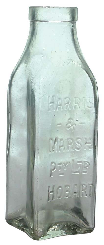 Harris Marsh Hobart Glass Pickle Jar