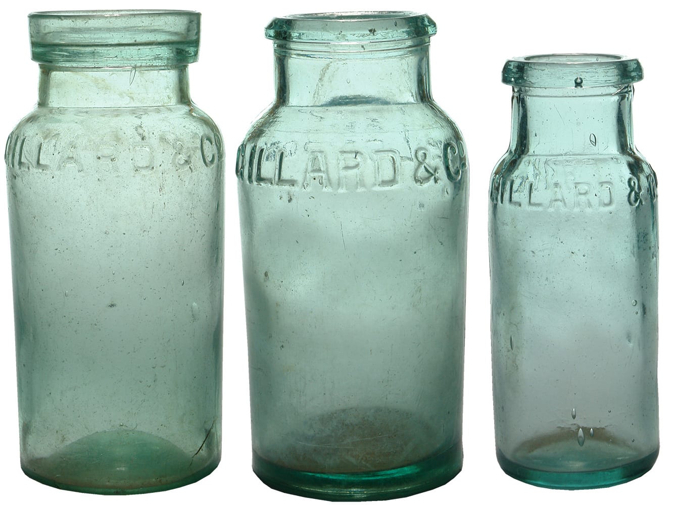 Gillard London Glass Jars