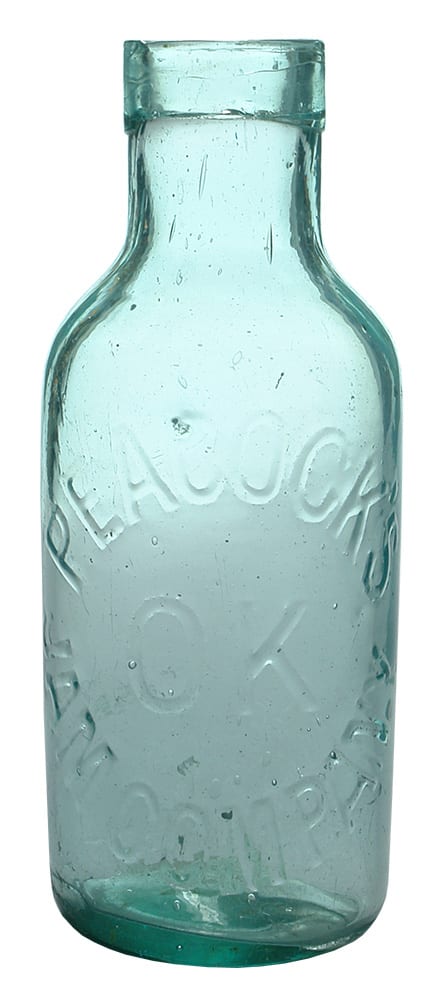 Peacock's OK Jam Company Pickle Jar