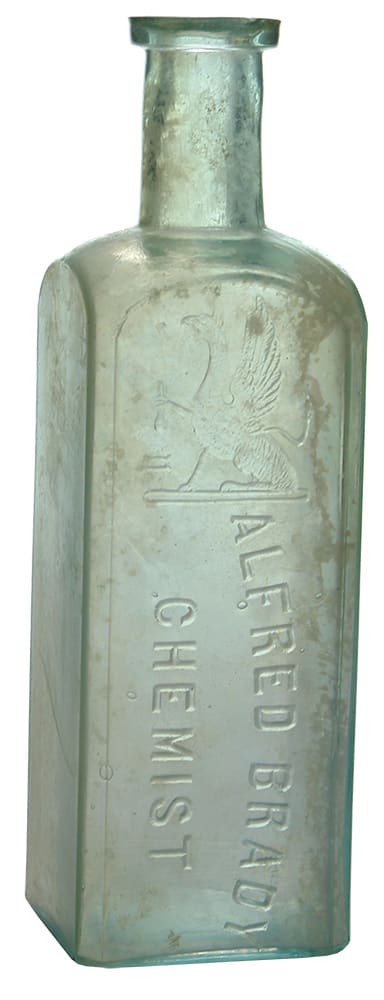 Alfred Brady Chemist Griffin prescription Bottle