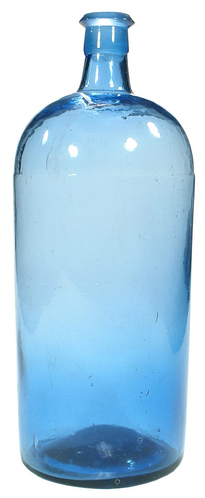 Cobalt Blue Glass Pharmacy Jar