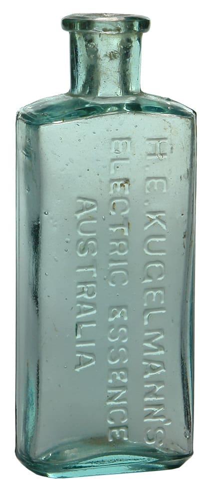 Kugelmann's Electric Essence Australia Antique Bottle