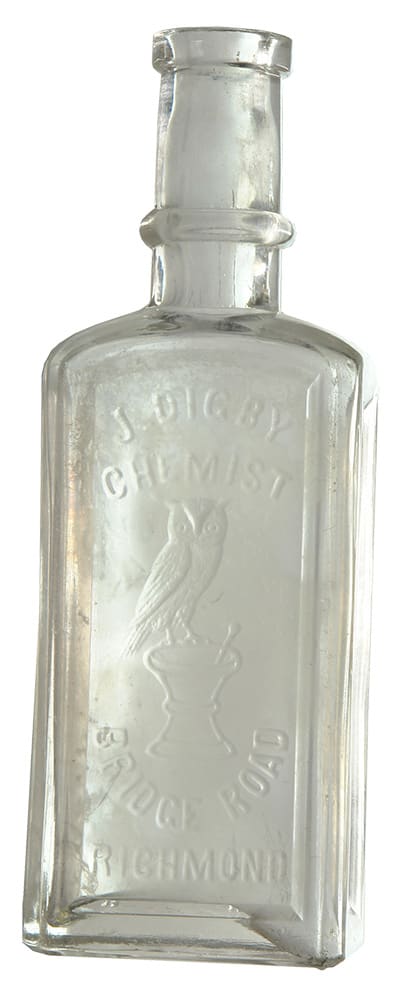 Digby Chemist Bridge Road Richmond Prescription Bottle