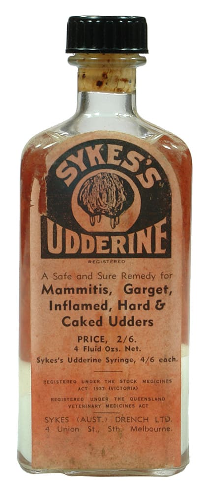 Sykes Udderine Remedy Drench Melbourne Bottle