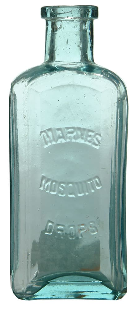 Marnes Mosquito Drops Antique Bottle