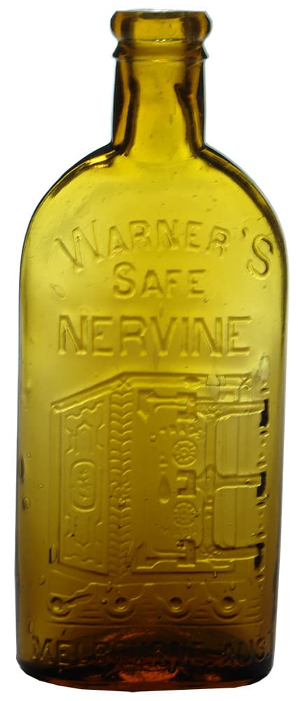 Warner's Safe Nervine Melbourne Half Pint Bottle