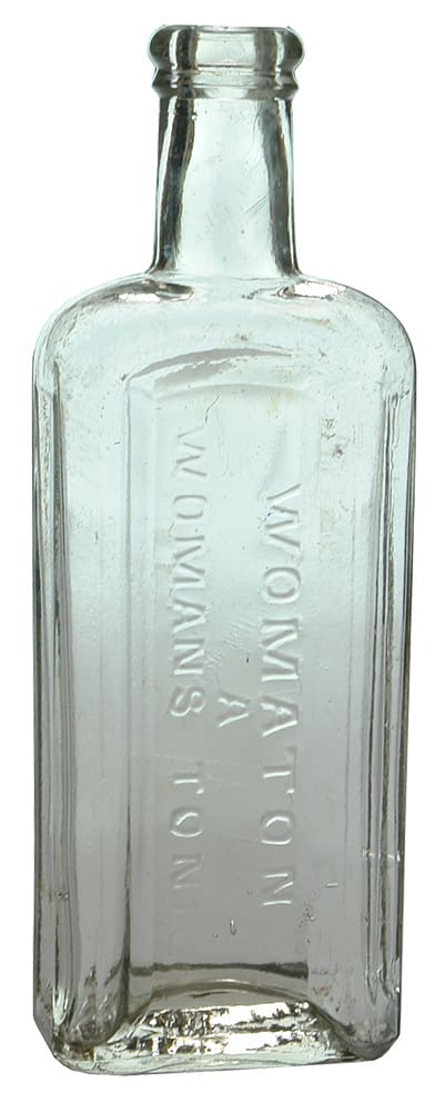 Womaton Woman's Tonic Australia Antique Bottle