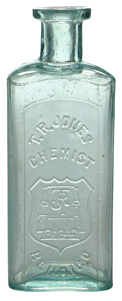 Jones Chemist Bendigo Train Scales Bottle