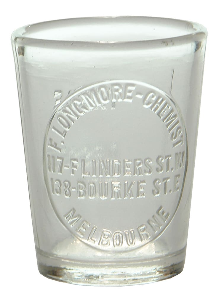 Longmore Melbourne Chemist Medicine Glass Dose Cup