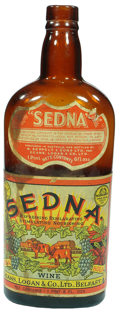 Sedna Seppelt Wine Tonic Bottle