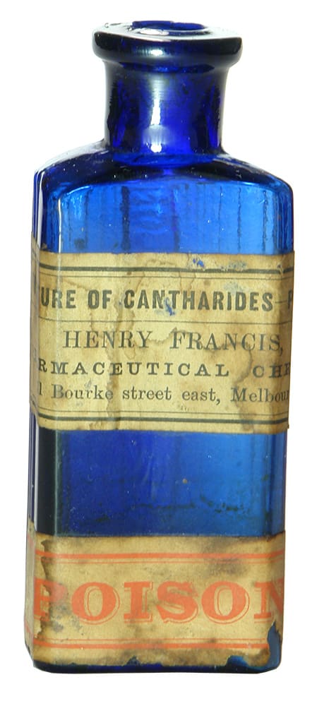 Henry Francis Cantharides Poison Bottle