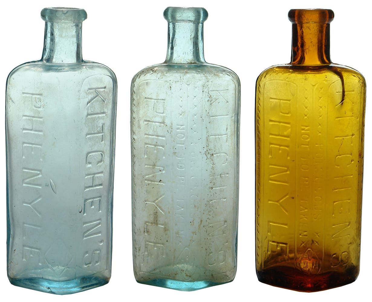 Kitchen's Phenyle Bottles