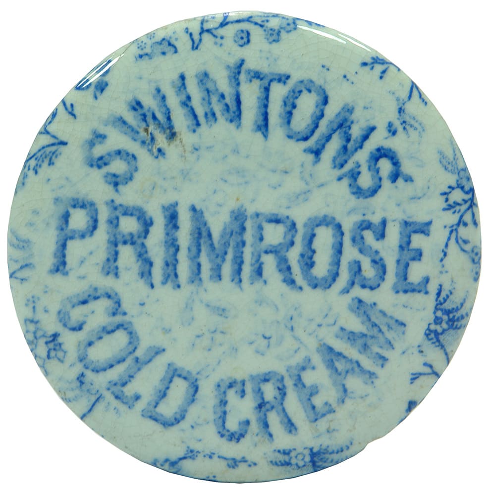 Swinton's Primrose Cold Cream Anique Pot Lid