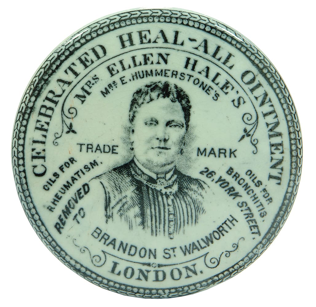Ellen Hale's Heal-All Ointment Hummerstone's Pot Lid