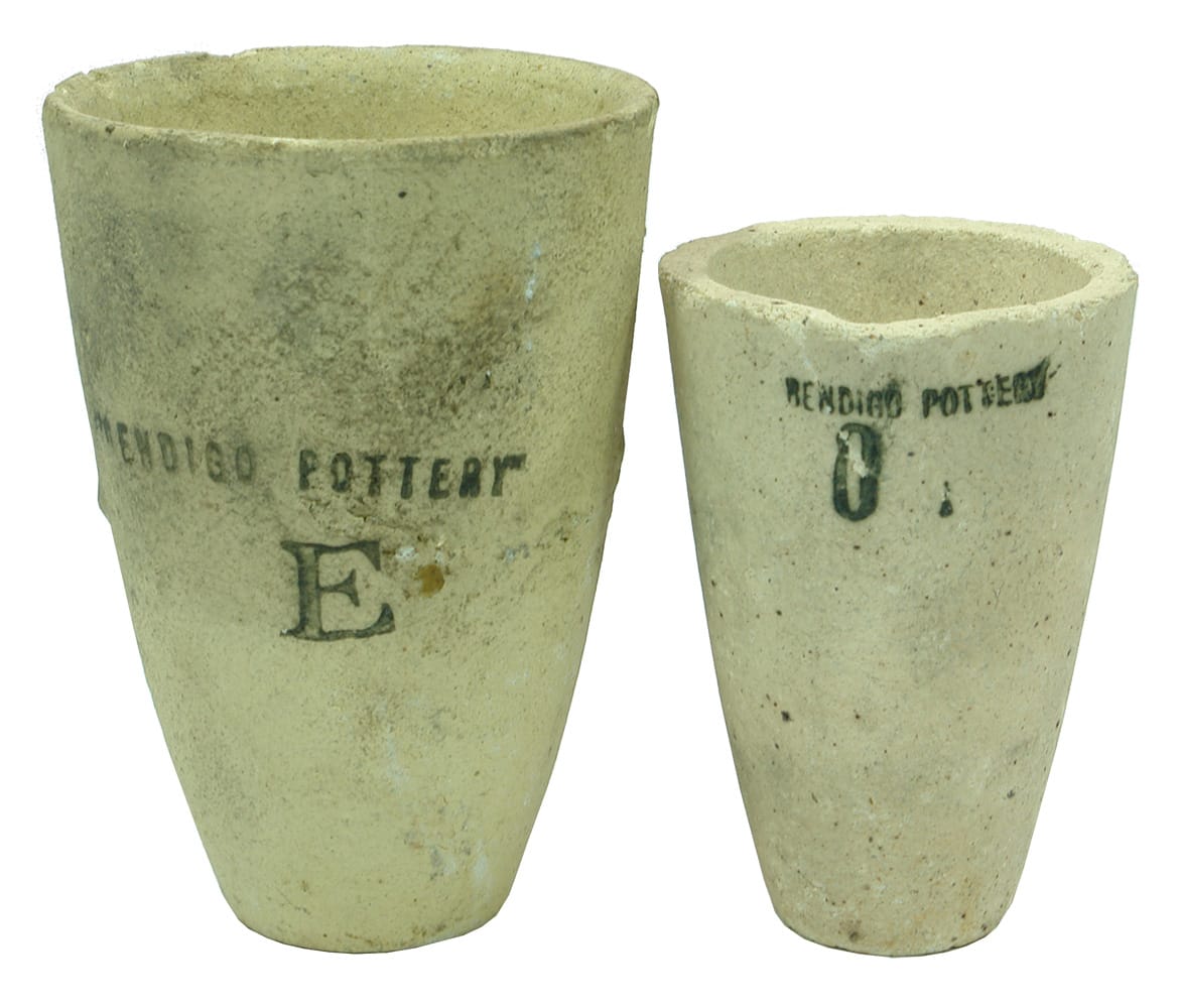 Bendigo Pottery Gold Crucibles