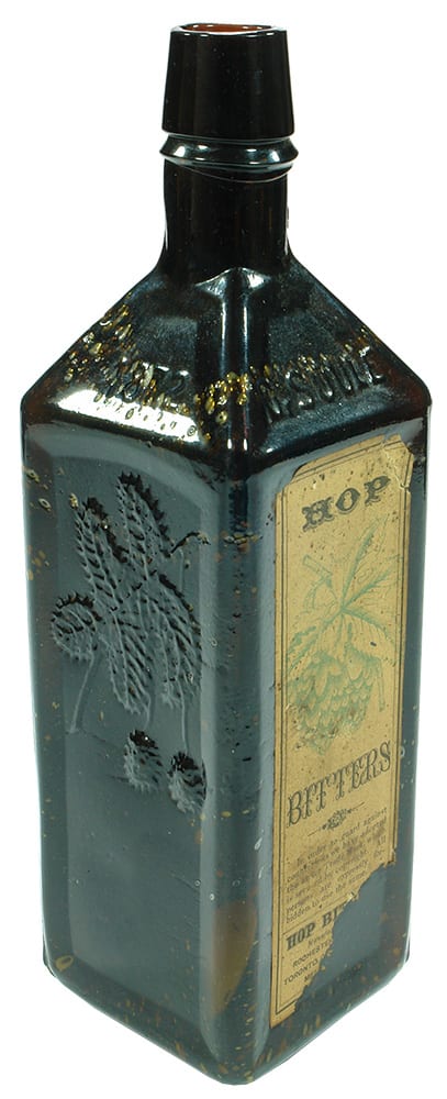 Dr Soules Hop Bitters Melbourne Antique Bottle