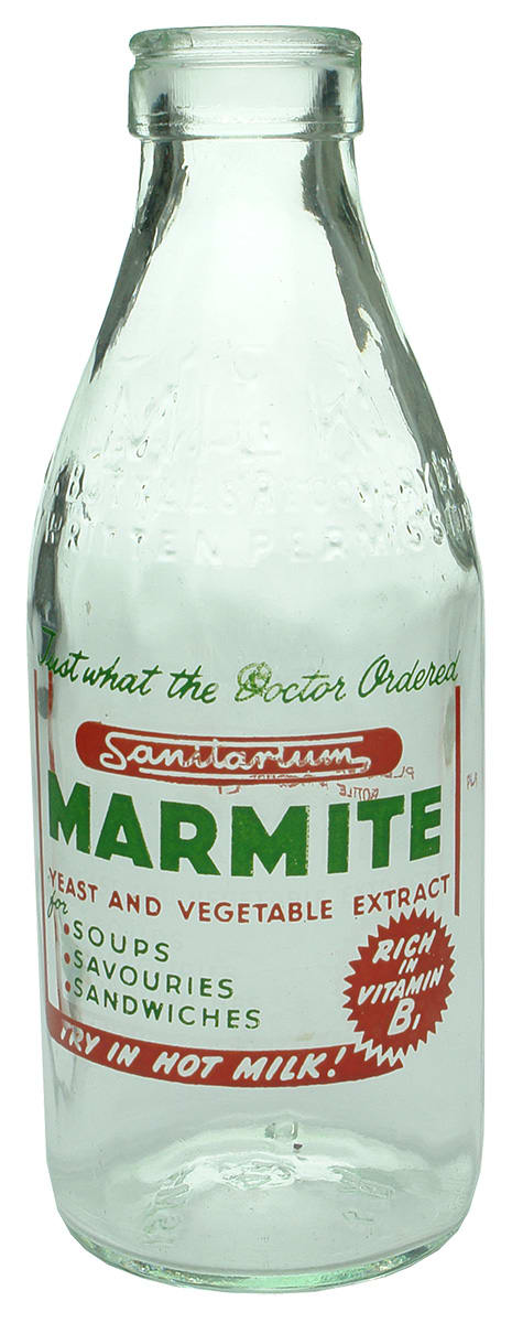 Milk Bottle Recovery Marmite Advertising