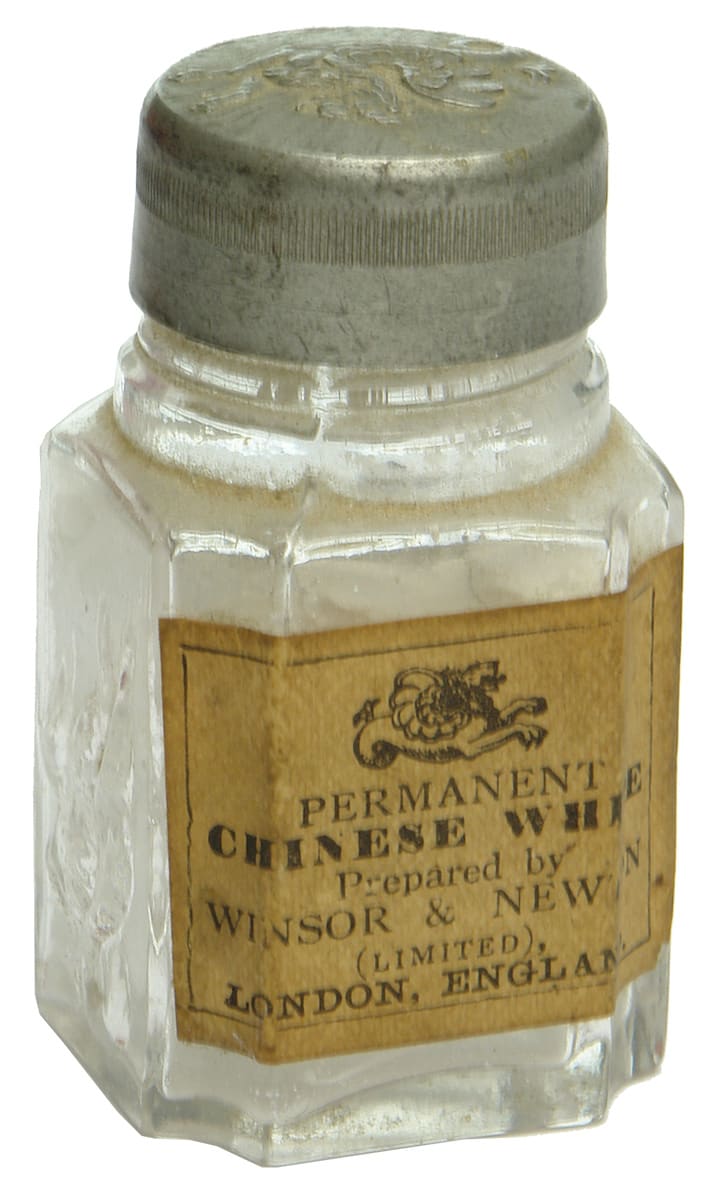 Winsor Newton London Labelled Ink Bottle
