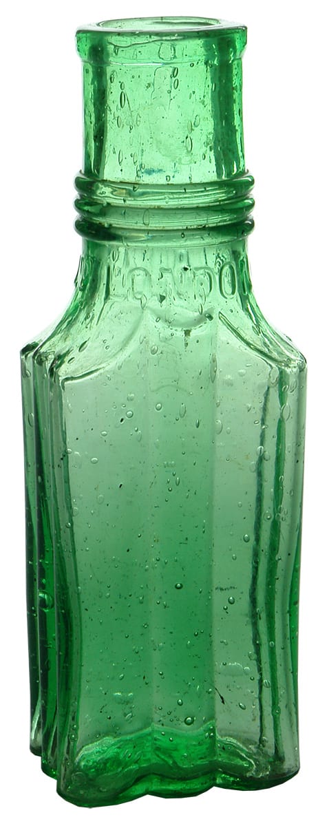 Gillard London Green Glass Perfume