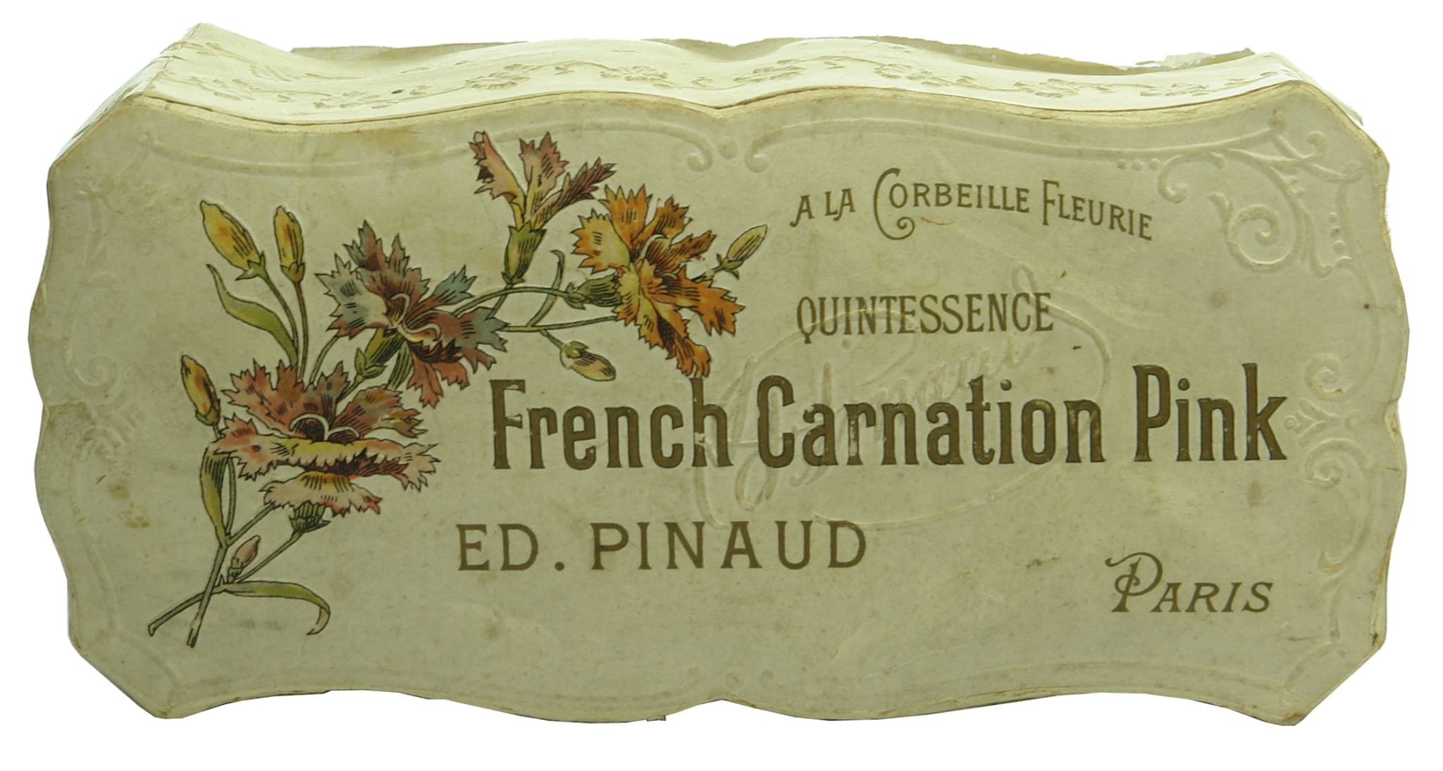 Corbeille Fleurie Quintessence Pinaud Paris Perfume Bottle