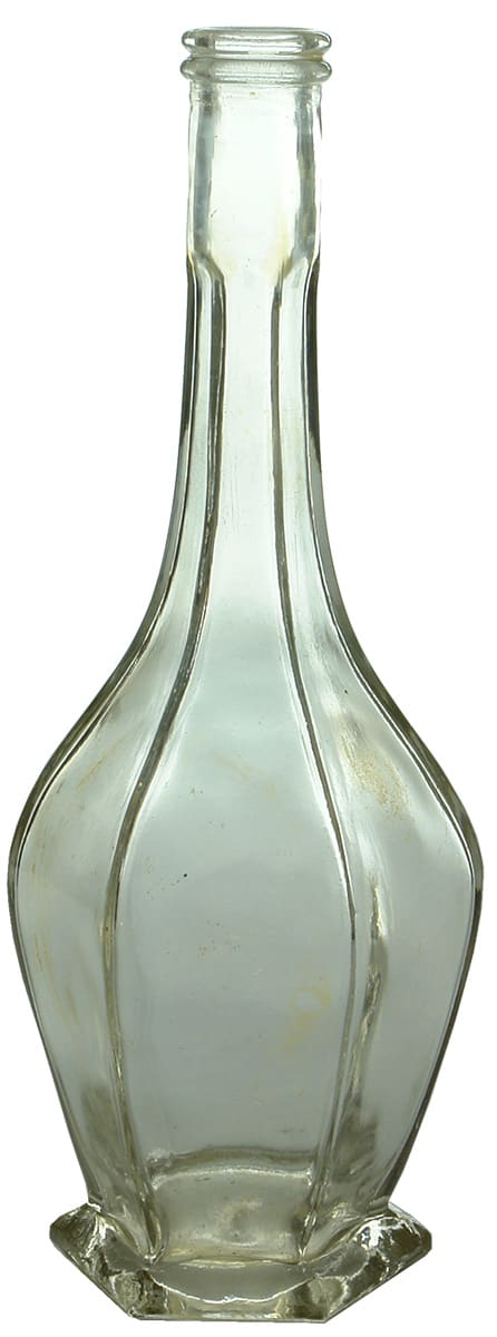 Bulbous Cologne Sauce Vintage Bottle