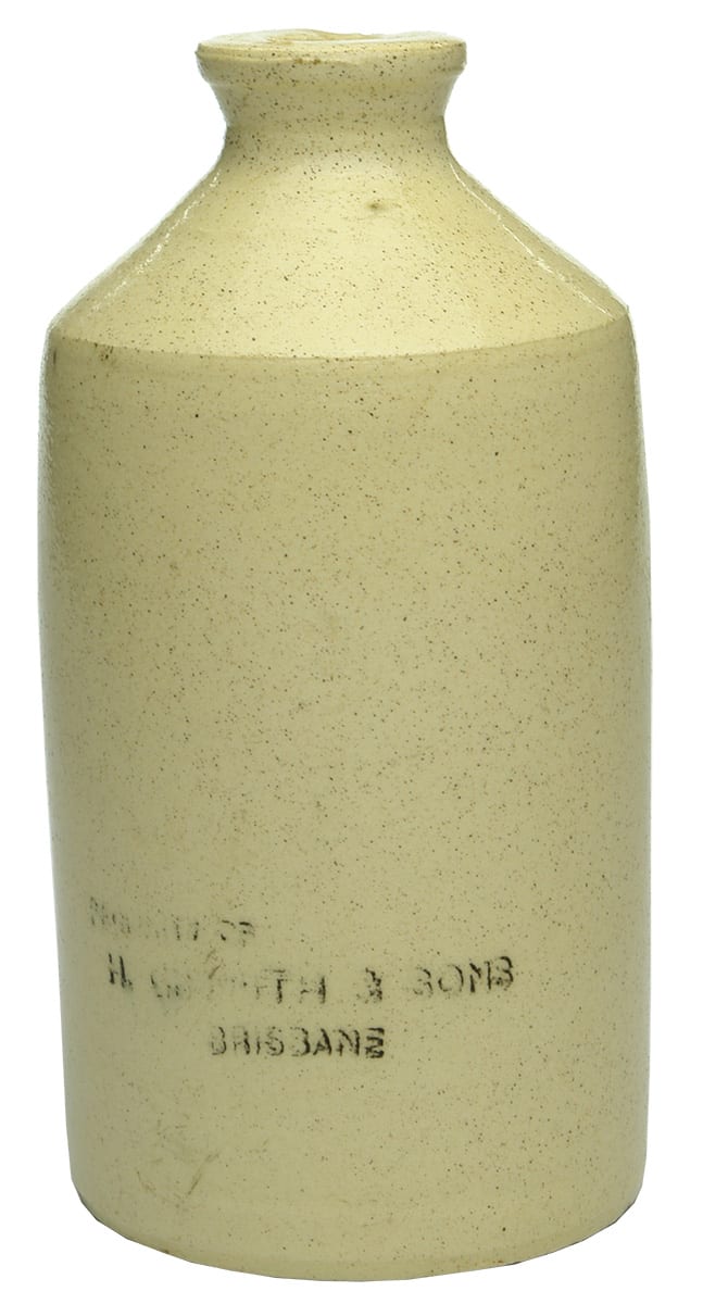 Griffith Sons Brisbane Stoneware Ink Bottle