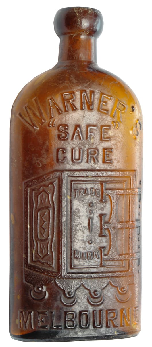 Warner's Safe Cure Melbourne Half Pint Bottle