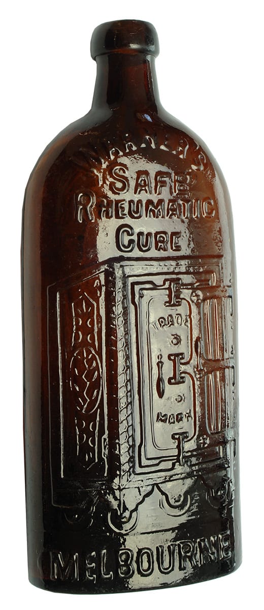 Warner's Safe Rheumatic Cure Melbourne Bottle