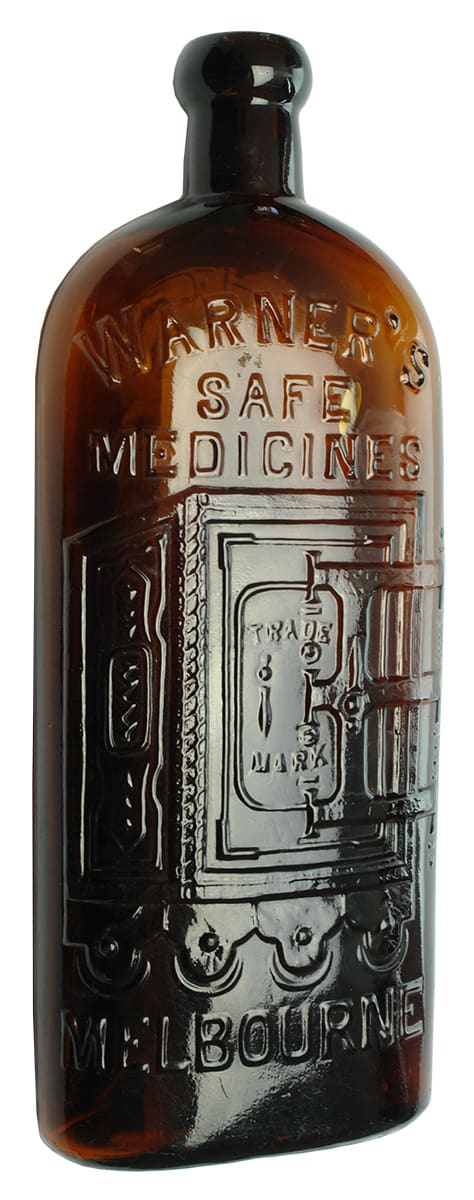 Warner's Safe Medicines Melbourne Quack Cure Bottle