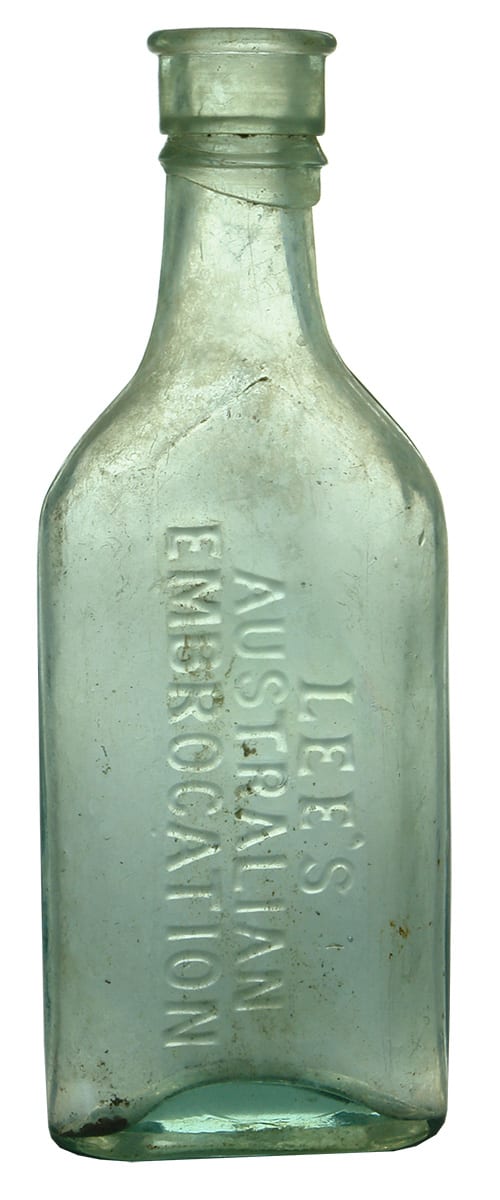 Lee's Australian Embrocation Antique Bottle
