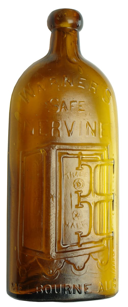 Warner's Safe Nervine Melbourne Glass Bottle