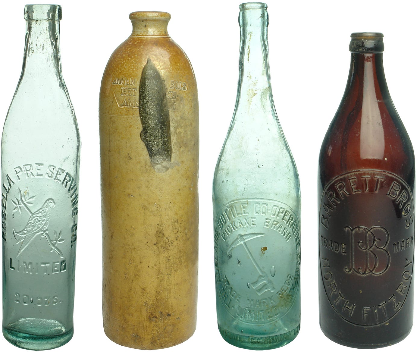 Collection Antique Old Bottle