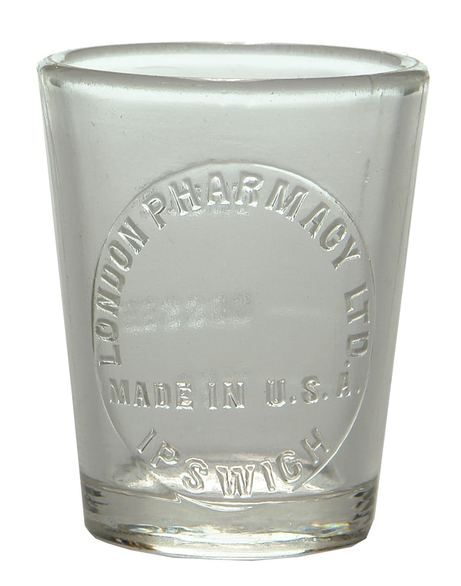 London Pharmacy Ipswich Dose Glass Cup