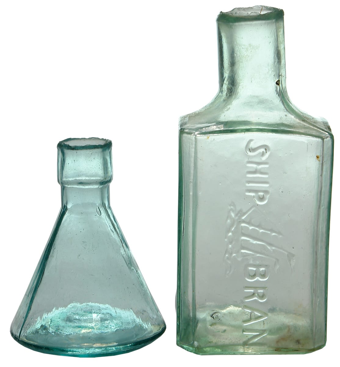 Shear Top Antique Bottles