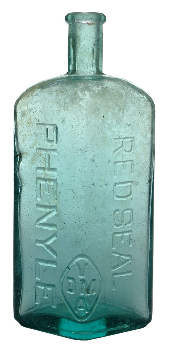 Red Seal Phenyle Old Bottle