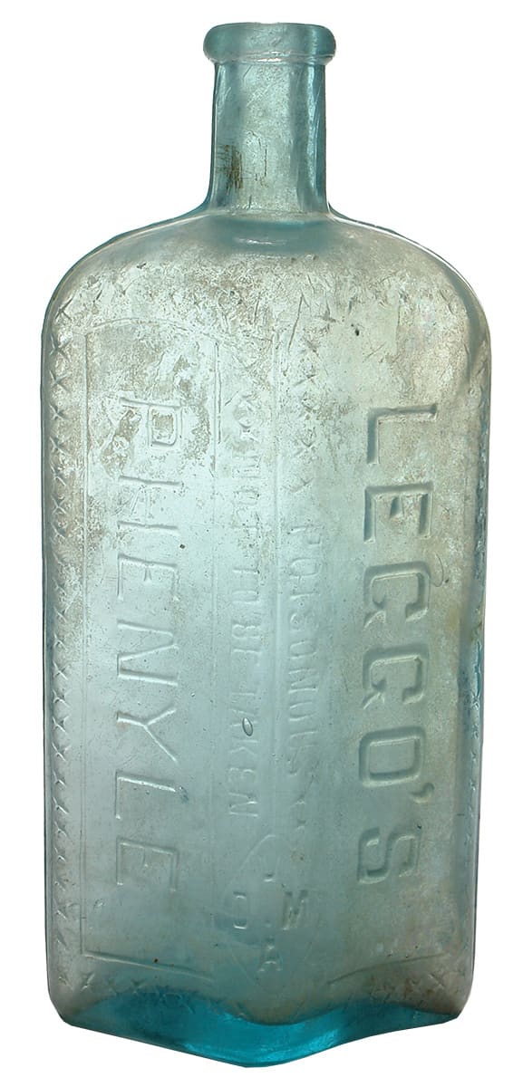 Leggo's Phenyle Bendigo Old Poison Bottle