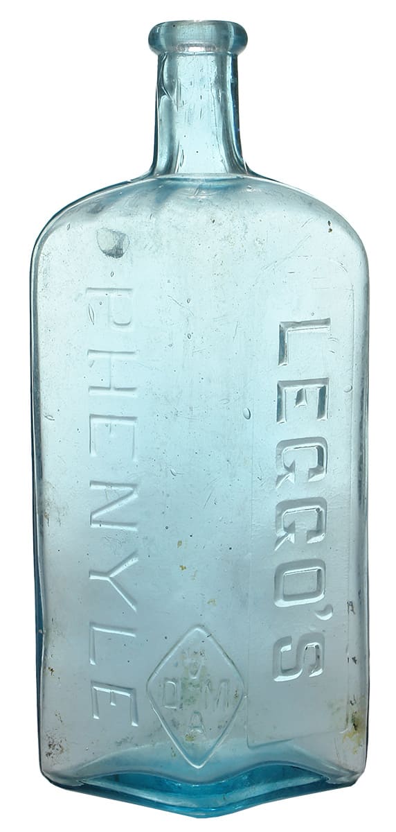 Leggo's Phenyle Bendigo Old Poison Bottle