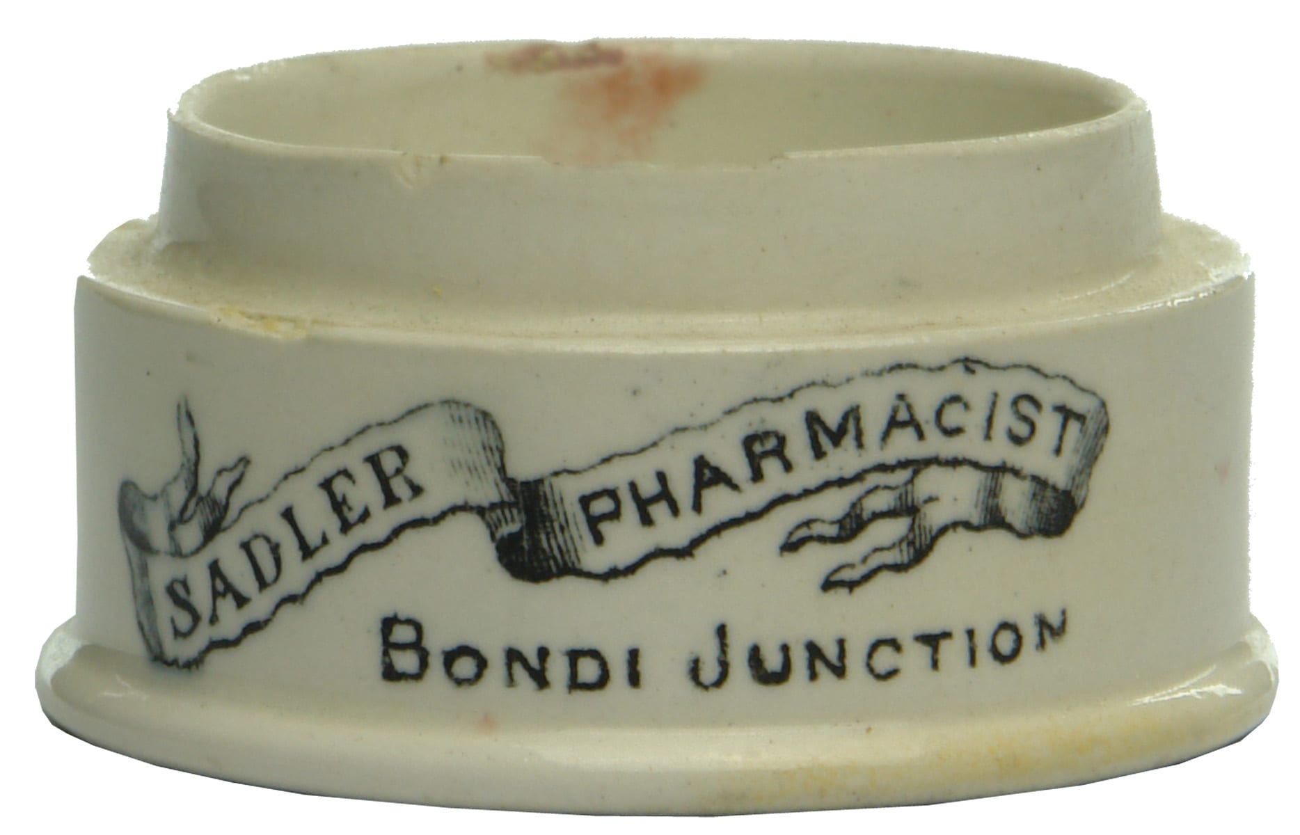 Sadler Pharmacist Bondi Junction Ceramic Pot