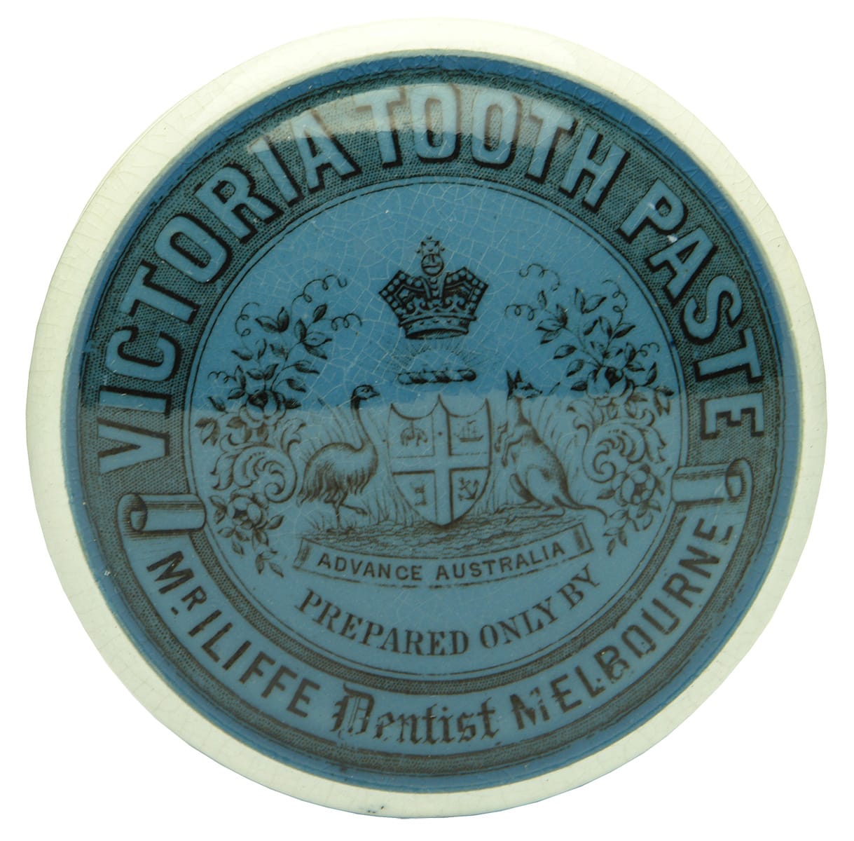 Iliffe Dentist Melbourne Victoria Toothpaste Pot Lid