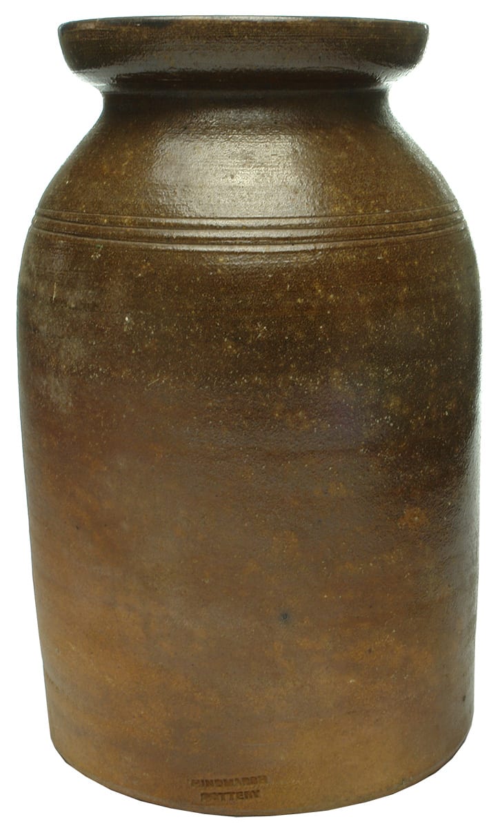 Hindmarsh Pottery South Australia Stoneware Jar