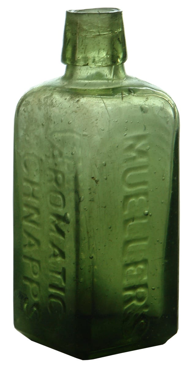 Sample Muellers Aromatic Schnapps Schiedam Bottle